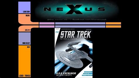 Star Trek Starships Collection Uss Excelsior Nilo Rodis Concept Ii 158