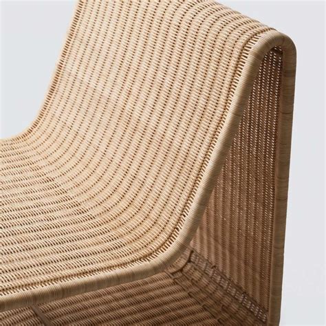Liang Wicker Lounge Chair Modern Wicker Furniture At The Citizenry