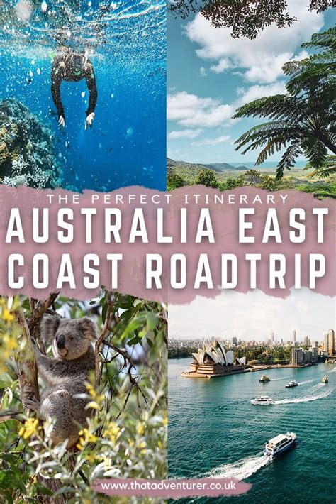 The Perfect Itinerary In Australia East Coast Road Trip Is One Of The