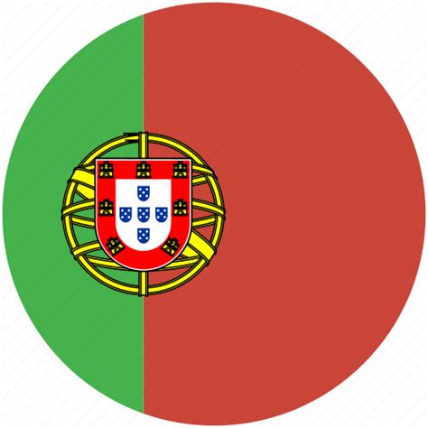 Portugal Icon Portugal Flag Language Icon Circle Transparent Png