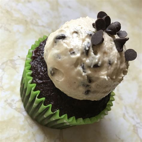 Chocolate Chip Cookie Dough Frosted Cupcake Chocolate Chip Cookies