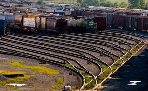 Bnsf Railroad Freight Yard Galesburg Il Photography By Nick Suydam