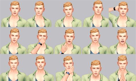 Expressive Pose Pack Cas And In Game Poses Sims 4 Characters