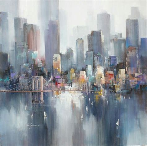 Wilfred Lang City Painting Cityscape Painting Painting And Drawing