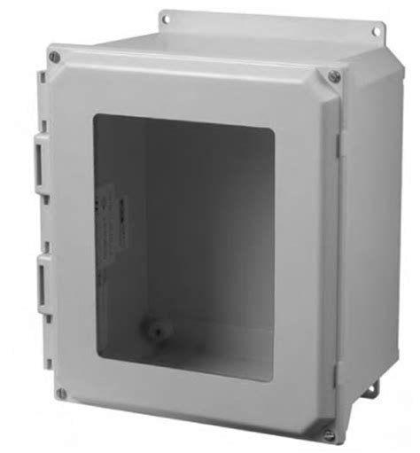 Type 4x Polyester Junction Box W Window Pju Series Hammond Mfg