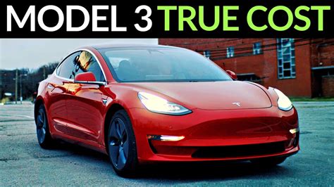 True Cost Of A Tesla Model 3 After 40000 Miles Youtube