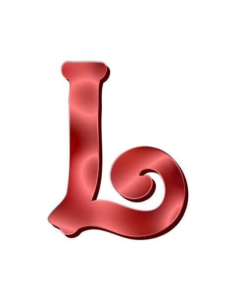 Clipart Alphabet 12 Letter L