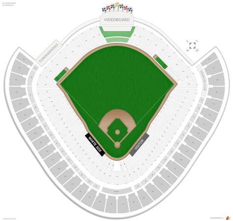 Kauffman Stadium Seating Chart With Rows Seating Charts Chart The