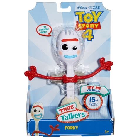 Not only did andrew stanton and stephany folsom's script introduce the decidedly nontraditional toy character known as forky (tony hale), it also chose to explore the mythology behind what it means to be a toy in pixar's. Forky toy Story 4 Talking Figure - ToysCity.com.au