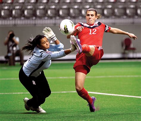But it's not the first on a national level. Workout tips from Olympic soccer player Christine Sinclair ...