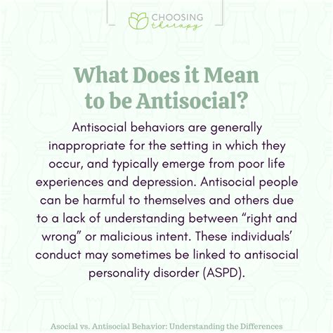Whats The Difference Between Being Asocial Vs Antisocial
