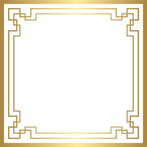 Border Deco Frame Png Gold Clip Art Gallery Yopriceville High