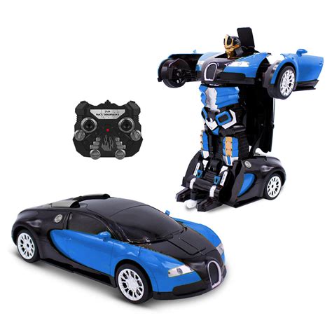 Kids Rc Toy Car Transforming Robot Remote Control Vehicle Toys For Boy