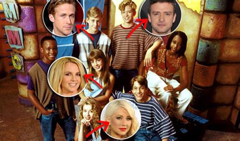 Britney Spears Justin Timberlake Y Christina Aguilera En The Mickey
