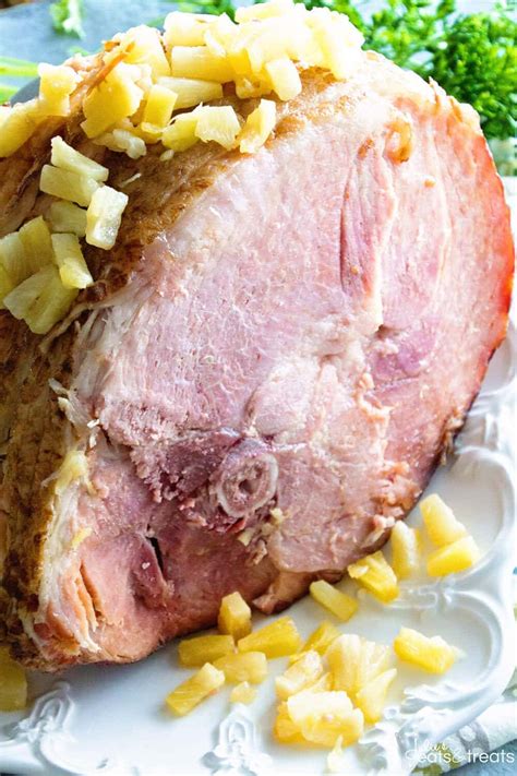 Crock Pot Brown Sugar Glazed Ham Brown Sugar Crock Pot Spiral Ham Recipe These Old Cookbooks