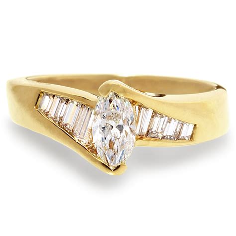 See more ideas about marquise ring, engagement rings, engagement rings marquise. Ladies Marquise Diamond Ring - Recently Sold Treasures
