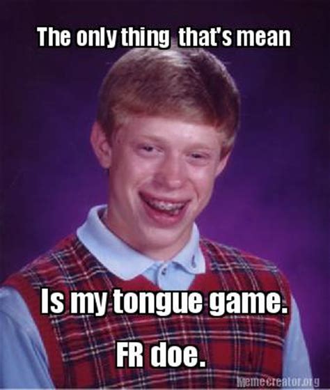 Tongue Game Memes