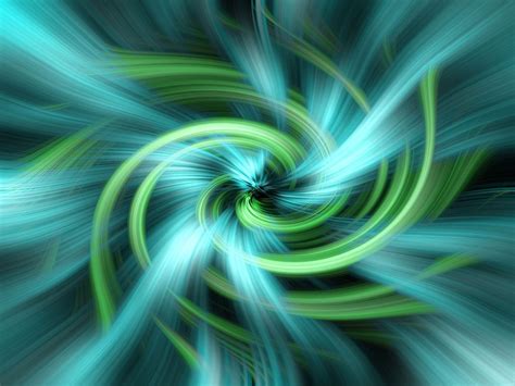 Free Illustration Green Blue Vortex Swirl Light Free Image On