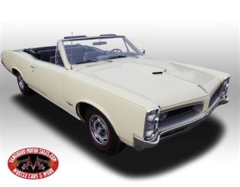 Sell New 1966 Pontiac Gto Convertible 389 Tri Power Restored Wow In