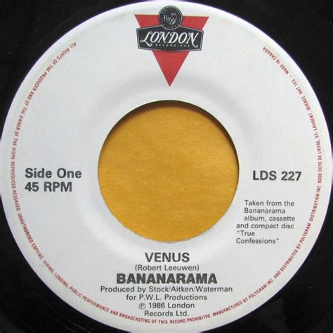 Bananarama Venus 1986 Vinyl Discogs