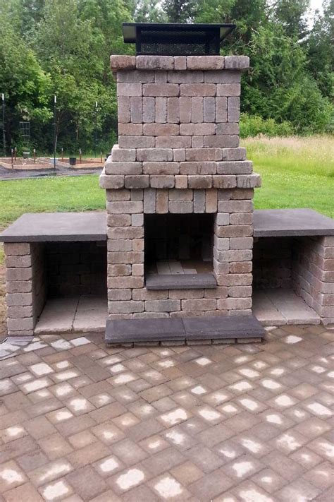 You will want to build your patio and fire pit in a sheltered section of your garden, but away from trees as there is nothing worse having to sweep the patio decks. Chehalis Outdoor Fire Pit, Matching Paver Patio - AJB Landscaping & Fence