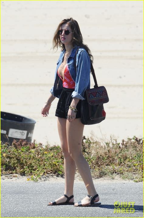 Full Sized Photo Of Bella Thorne Halston Sage You Get Me Filming 30 Bella Thorne And Halston