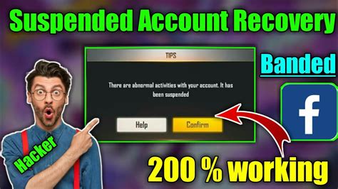 So with a portion of the before disclosing to recover your blocked facebook account, we should see some broad stuffs, at that point we will clarify how might you. How To Recovery Suspended Account 2020 Problem-- garena ...