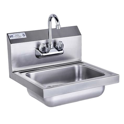 Buy Hally Stainless Steel Sink For Washing With Faucet Nsf Commercial