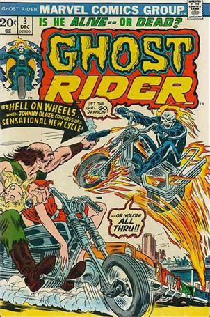 Ghost rider is a sour mix of morose, glum histrionics amidst jokey puns and hammy dialogue. Ghost Rider 3 A, Dec 1973 Comic Book by Marvel