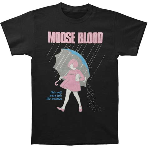 Moose Blood Moose Blood Mens Jawbreaker T Shirt Black