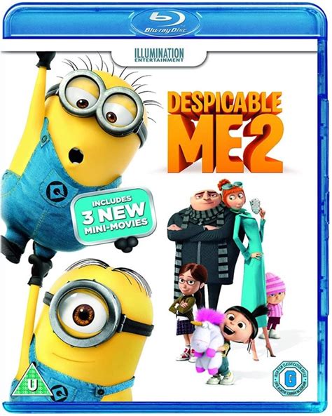Despicable Me 2 Blu Ray Free Shipping Over £20 Hmv Store
