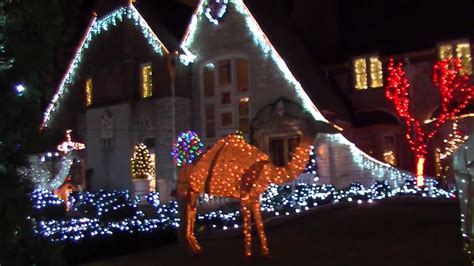 Awesome Christmas Lights Display Youtube