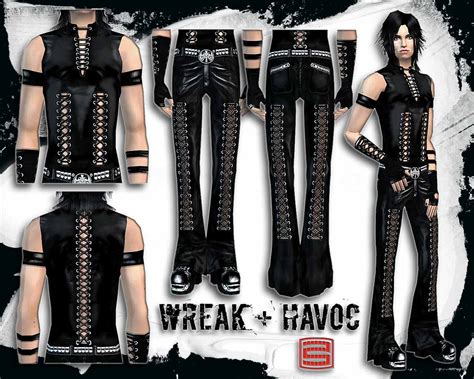 Mod The Sims Gothic Wear V2