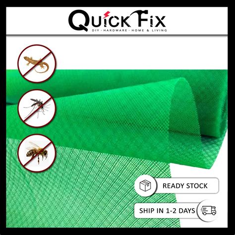 Quickfix Insect Net Screen Netting 4ft X 1m Pvc Mosquito Mosquitoes