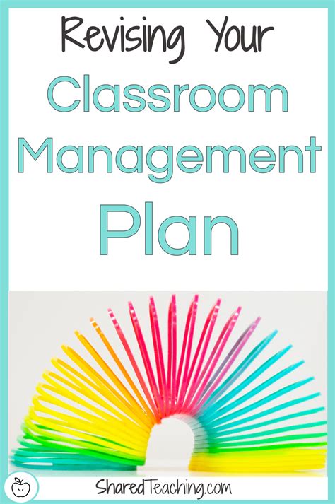 Revising Your Classroom Management Plan After Break Shared Teaching