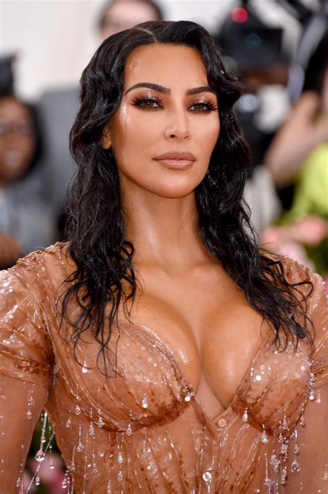 Kim Kardashian Wears Body Hugging Nude Look At Met Gala 2019