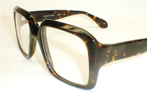 Mens Large Bausch And Lomb Thick Black Heavy Vintage Retro Eyeglasses Frames