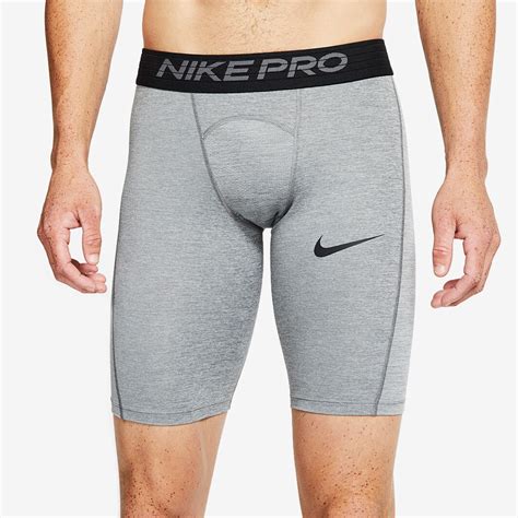 Nike Pro Baselayer Shorts Long Smoke Greyblack Prodirect Running