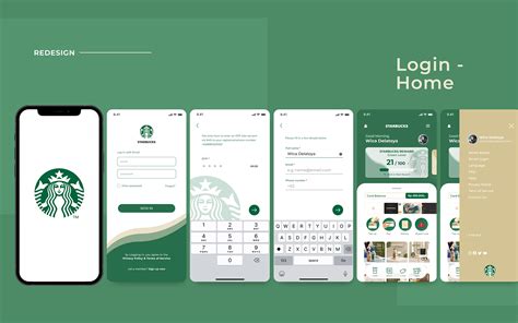 Redesign Starbucks Indonesia Mobile App UI/UX on Behance