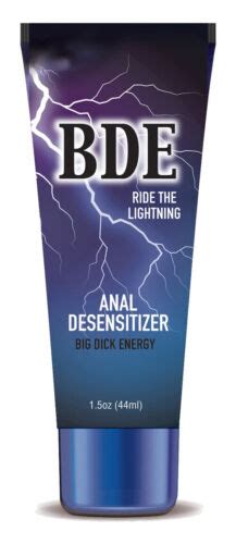 Bde Anal Desensitizer Lube Anus Numbing Lubricant Relax Desensitizing Made Usa 685634110242 Ebay