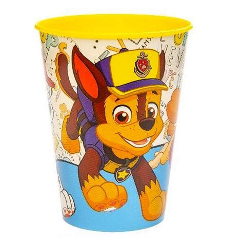 Tasse La Pat Patrouille Disney Mug Plastique Gobelet Enfant Fille Micro