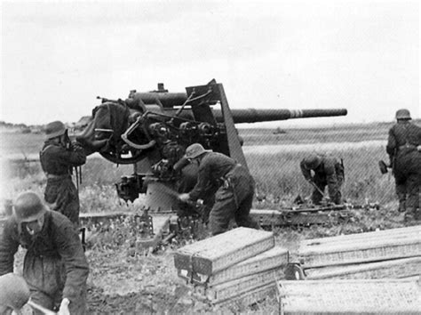 German 88mm Artillery In Action Flickr Photo Sharing