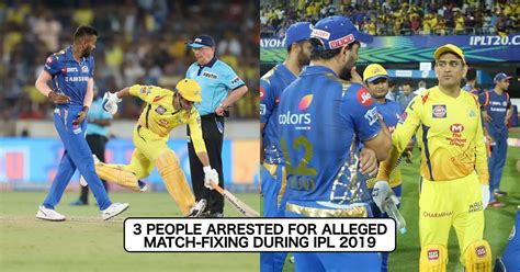 3 Individuals Booked By Cbi In Connection With Alleged Match Fixing Of