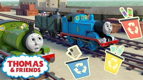 Kereta Thomas And Friends Thomas And Percy Belajar Tentang Daur Ulang