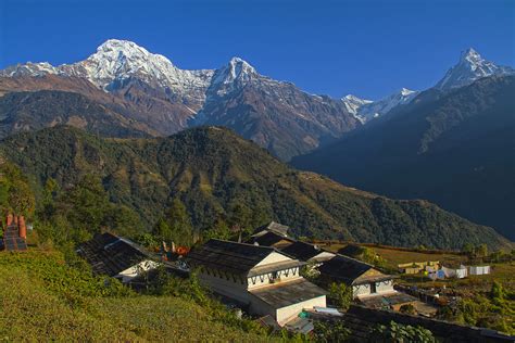 The most beautiful place for travel Ghandruk Village Trek in Nepal ...