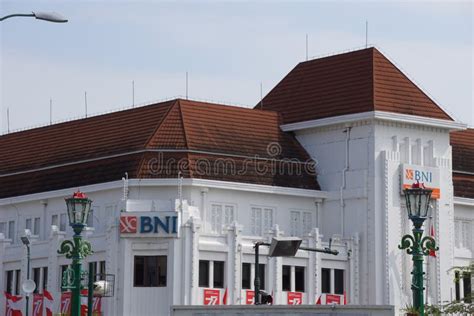 Bni Bank Buildings In Yogyakarta Bni Bank Is One Of The Indonesian