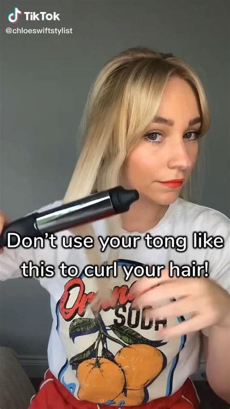 Hairstyling How To Curl Your Hair Using Hair Iron Beauty Tiktok [video] Stylische Haare Haare