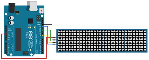 Max7219 Led Matrix Display With Arduino Tutorial Circuit Geeks