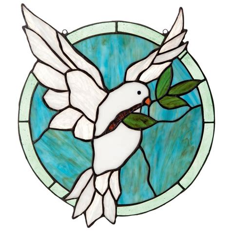 Dove Of Peace Stained Glass Art Beattitudes Religious Ts