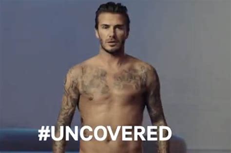 hunky david beckham offers to strip for super bowl underwear ad daily star